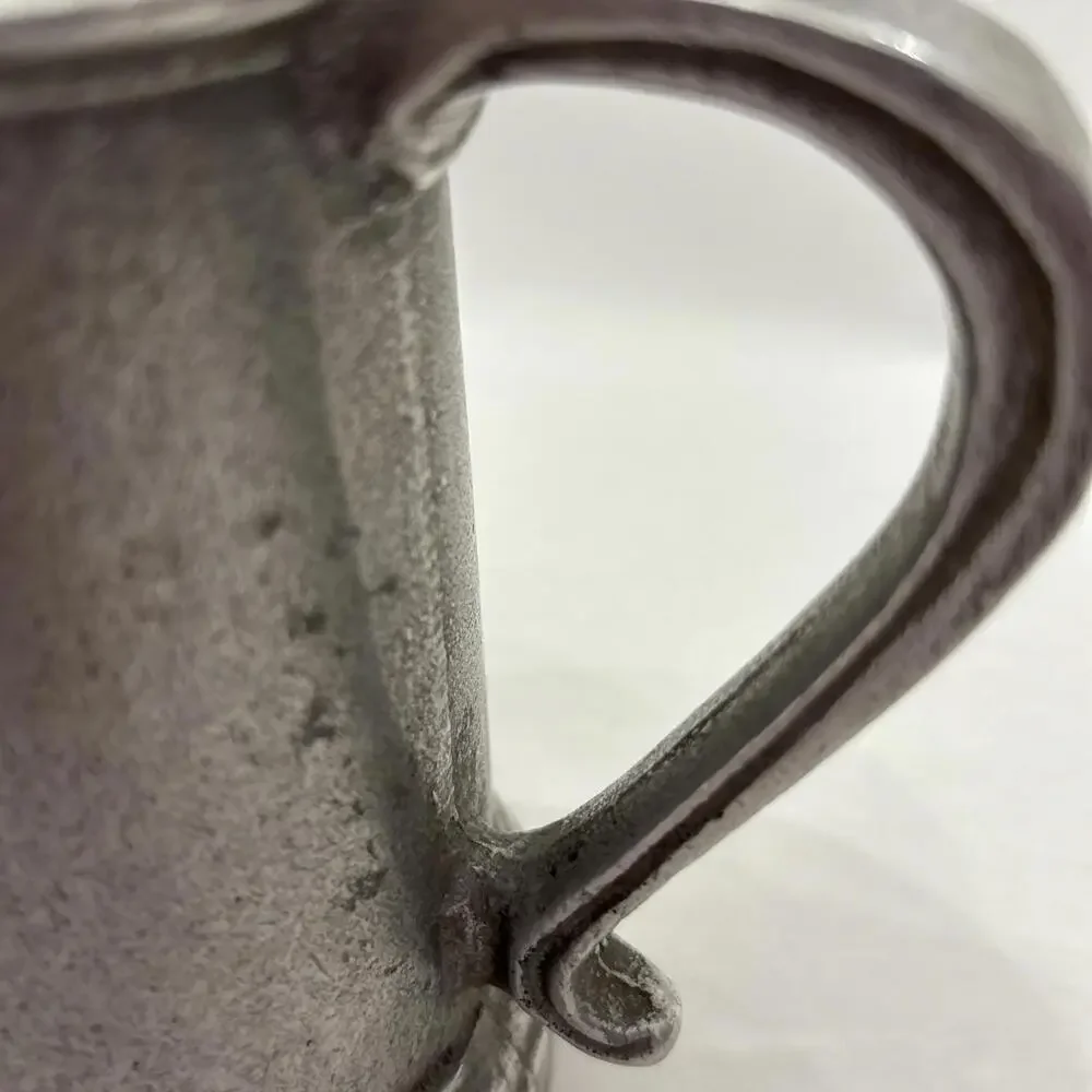 Vtg Wilton Armetal Pewter Two Handle Kissing Mug Cup USA Heavy 1970’s Romance - Picture 9 of 10
